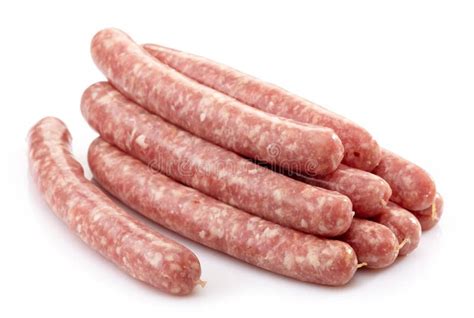 Fresh Raw Meat Sausages Stock Image Image Of Background 31324963