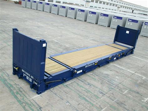 Contenedor 40 Flat Rack Bullbox