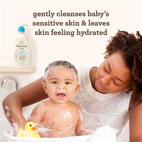 Oat Baby Bubble Bath For Sensitive Skin Aveeno Baby®