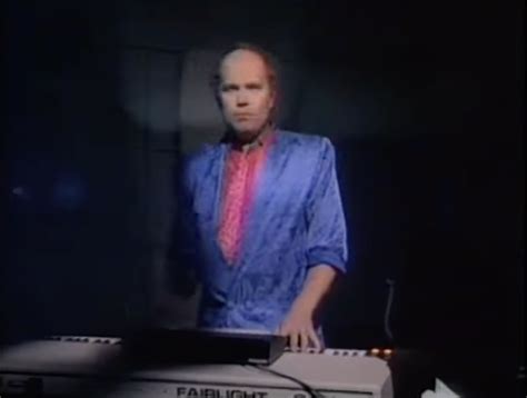 here s jan hammer in an 80s power suit rocking his miami vice theme on the fairlight cmi cdm
