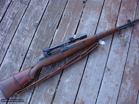 M1 Garand Sniper Clone With Correct Scope Handr Later Production 1950s