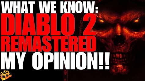 Diablo 2 Remastered Really Happening Everything We Know So Far My