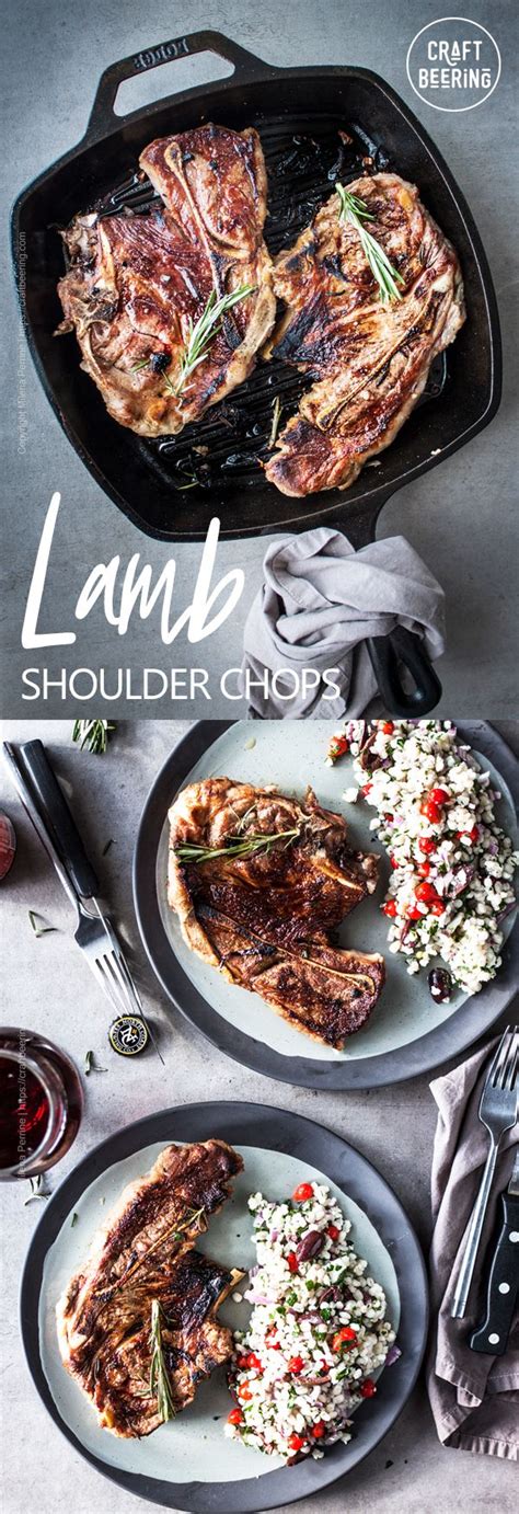 Lamb loin chops cook quick on the stove top, so serve chops with side dishes that cook up quickly as well; Easy Lamb Shoulder Chops (Pan or Grill Pan) | Recipe ...
