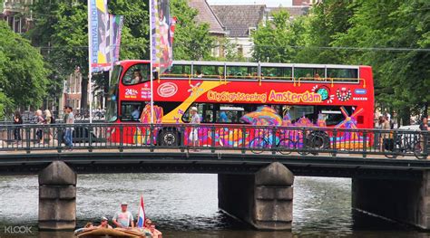 Amsterdam Hop On Hop Off Sightseeing Pass By Bus And Boat Klook