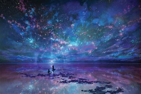 Anime Sky Desktop Wallpapers Top Free Anime Sky Desktop