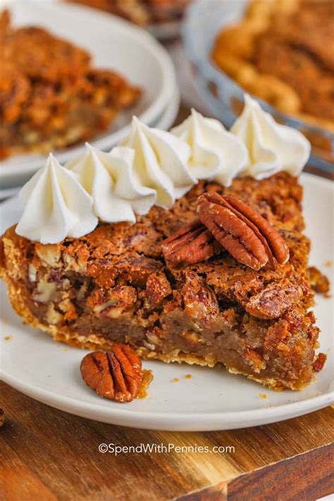 Easy Pecan Pie Recipe Spend With Pennies Honey And Bumble Boutique