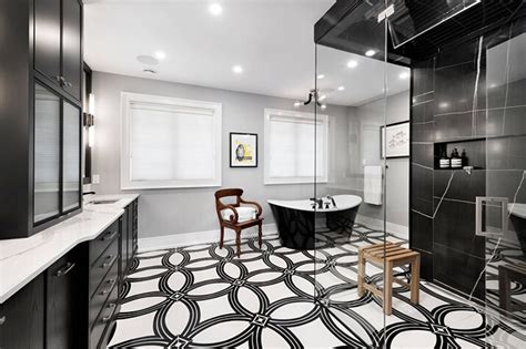 13 Inspiring Black And White Bathroom Ideas Kitchen Cabinet Kings