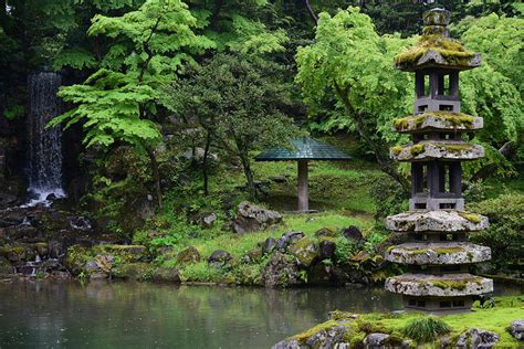Each type of traditional japanese gardens has their own style of beauty. Japanese Zen garden Photograph by Elena ZapasskyBaal