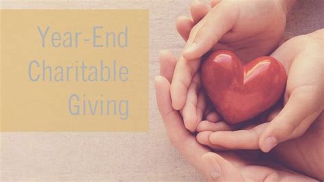 Year End Charitable Giving With The H Group Inc