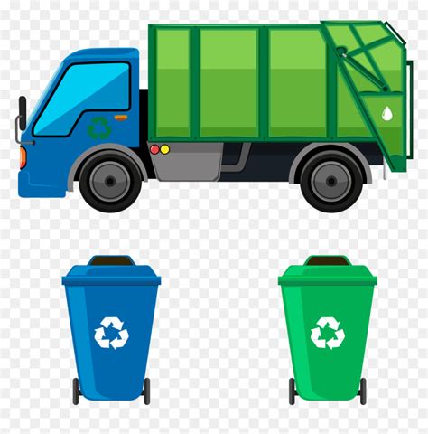 Animated Garbage Truck