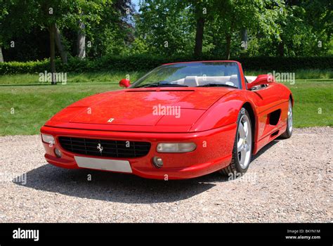 Ferrari 355 Sports Car Taken At Cliveden House Stock Photo Alamy