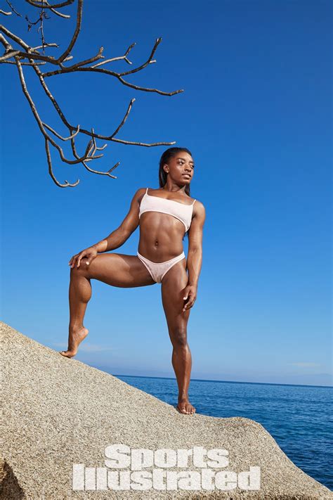 Simone Biles In Sports Illustrated Swimsuit Issue Hawtcelebs