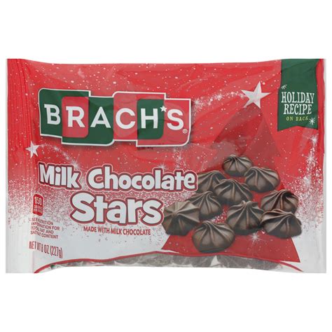 Brachs Brachs Chocolate Stars 8 Ounces Shop Harveys Supermarkets