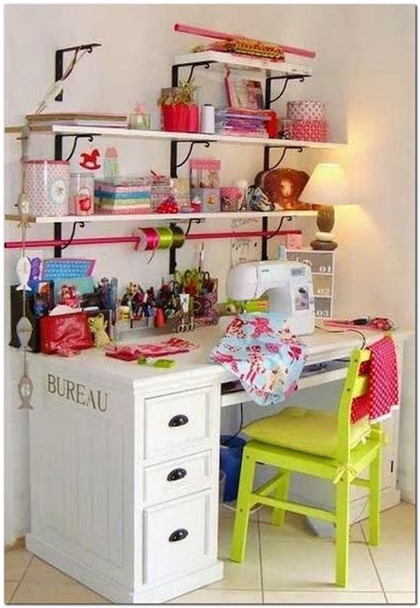 80 Colorful Craft Room Decoration Ideas The Urban Interior Sewing