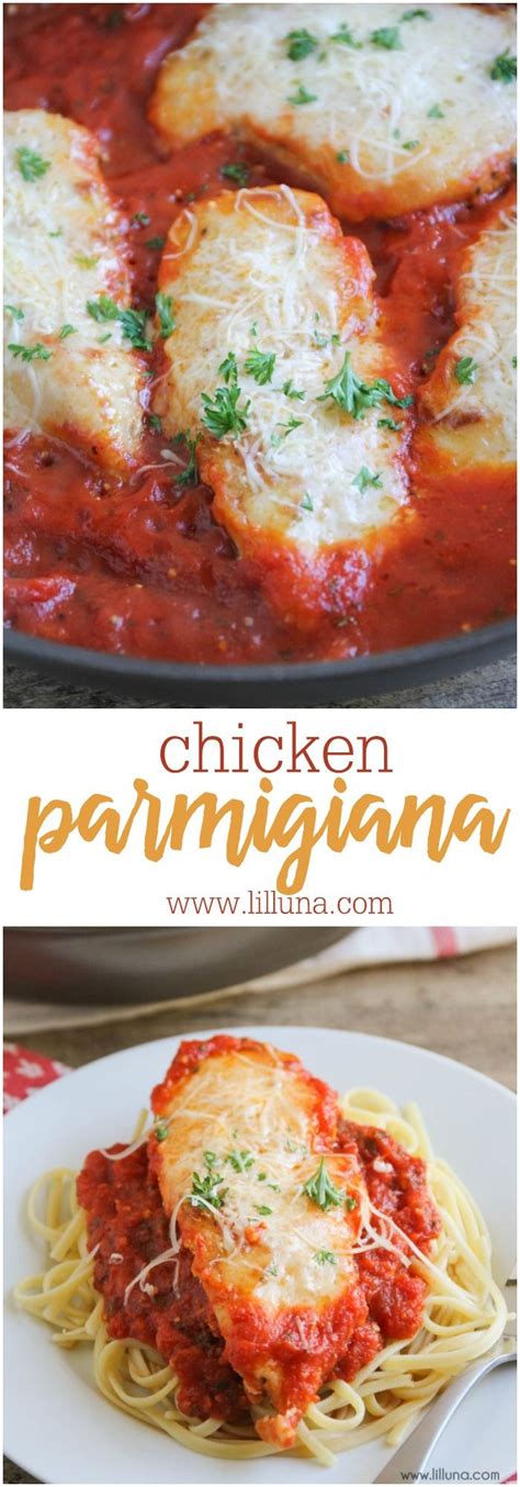 Chicken and wild rice soup. DELICIOUS Chicken Parmigiana - one of our favorite Italian ...