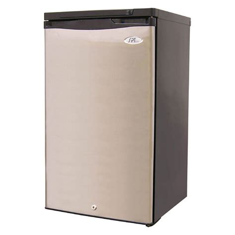 SPT UF 311S Energy Star 2 8 Cubic Foot Upright Freezer Stainless