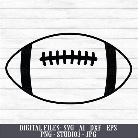 Football Digital Download Instant Download svg ai dxf | Etsy