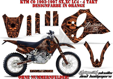 Skulls And Hammers Für Ktm Mx Motocross Bikes