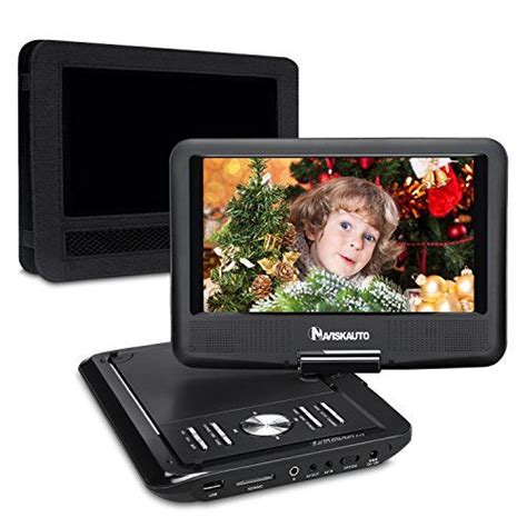 Naviskauto 9 Inch Portable Dvdcdmp3 Player Usbsd Card Reader With 5
