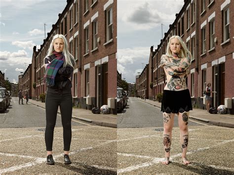 Portraits Of Tattooed People With And Without Clothes Petapixel