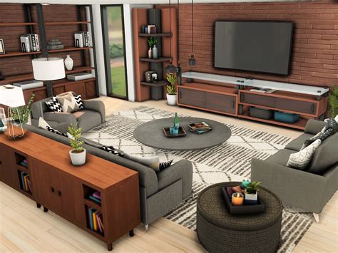 The Sims Resource Contemporary Living Room