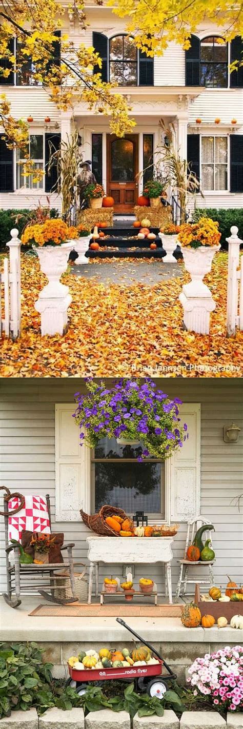25 Splendid Front Door Diy Fall Decorations Page 2 Of 3 A Piece Of Rainbow