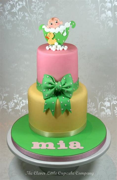 Baby Celebration Cake Decorated Cake By Amandas Little Cakesdecor