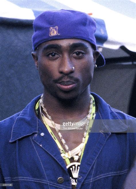 Tupac Shakur Backstage At Kmel Summer Jam 1992 At Shoreline