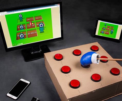 How To Diy A Whack A Mole Game With Cardboard Box 10 Steps With