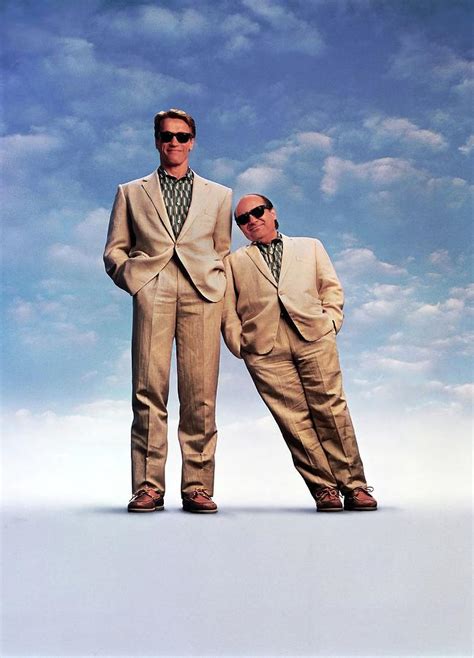 Danny Devito And Arnold Schwarzenegger In Twins 1988 Photograph By