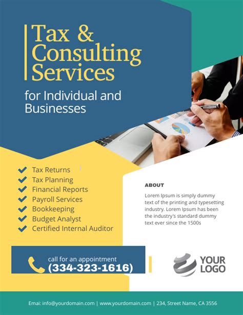 Customize 2430 Financial Services Flyer Us Letter Templates
