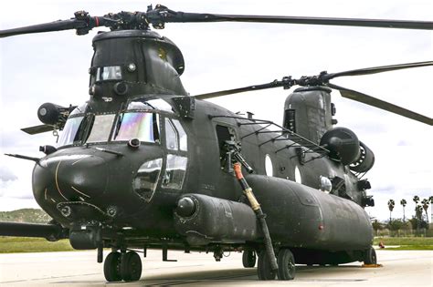 160th Soar A Mh 47g Conducting Joint Operations Lands At Marine Corps