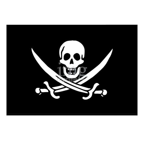 Bandiera Pirata Jolly Roger Misura 2 20 X 30 Cm
