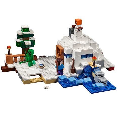 The Snow Hideout 21120 Minecraft® Buy Online At The Official Lego