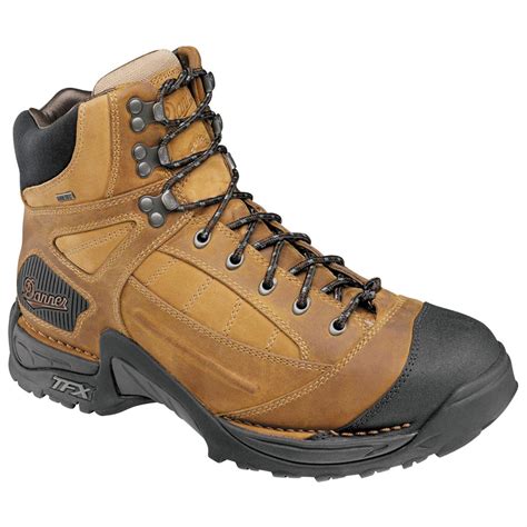 Mens Danner® 6 Instigator Gore Tex® Steel Toe Brown Work Boots
