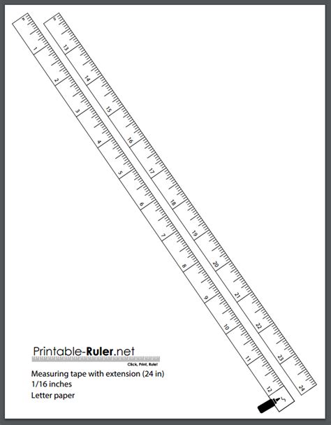 The Best Printable Measuring Tapes A List Of Free Measuring Tapes