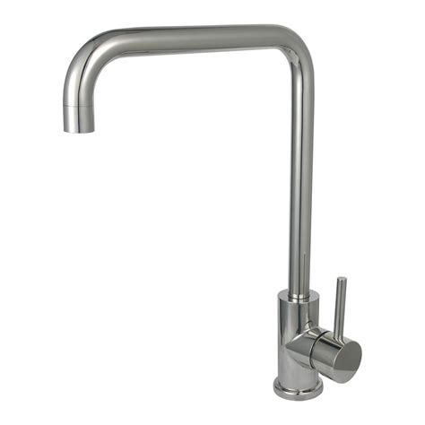 monobloc kitchen tap mixer stainless steel polished faucet
