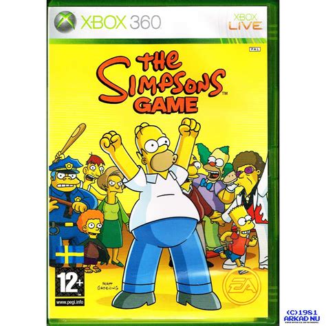 The Simpsons Game Xbox 360 Game Agtiklo