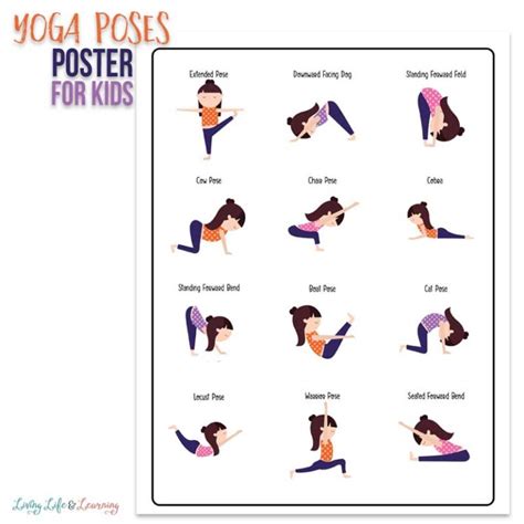Asanas Yoga Printable Activity Shelter Yoga For Beginners Learning
