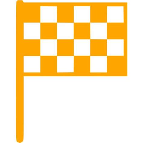 Orange Flag 11 Icon Free Orange Flag Icons