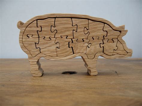 Pig Puzzle Scroll Pattern Scroll Saw Patterns Deer Figures Dremel