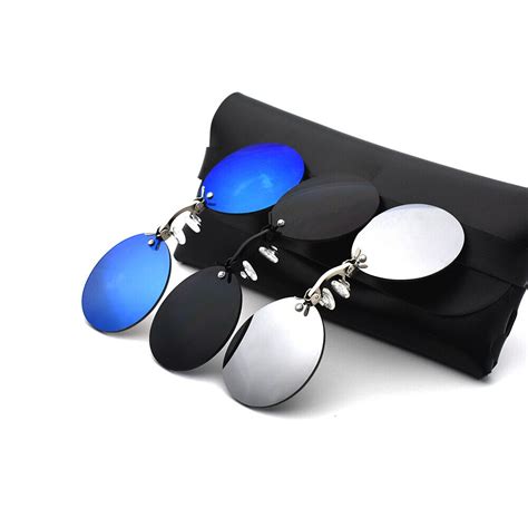 Trend 2021 Matrix Morpheus Clip On Nose Sunglasses Retro Round Shades Men Uv400 Ebay