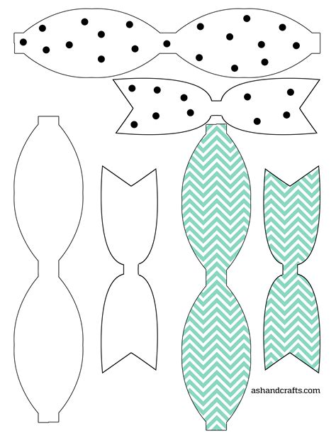 Surround A Bow Template Printable