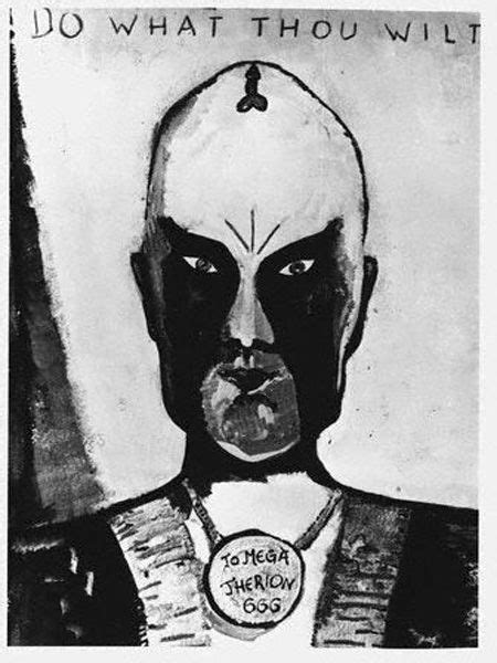Aleister Crowley Self Portrait Aleister Crowley Crowley Pictures