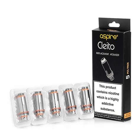 Looking for cbd products or herbal vaporizers? Aspire Cleito Coils (5-Pack)