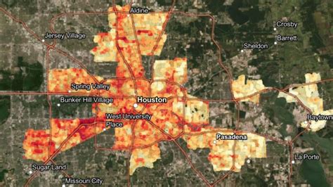 Study Houston Neighborhood Temperatures Can Vary By Nearly 20 Degrees