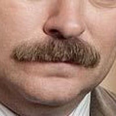 Ron Swanson Mustache Rons Mustache Twitter