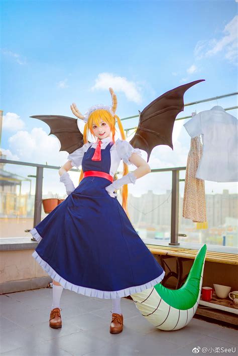 Tohru Miss Kobayashi Dragon Maid Kawaii Cosplay Cosplay Anime