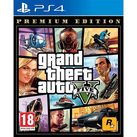 Grand Theft Auto V Premium Edition Ps4 Video Games From Gamersheek