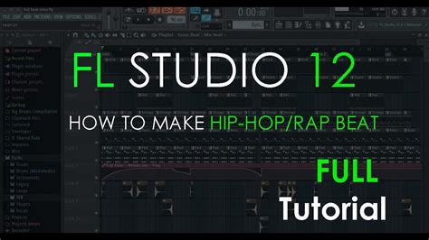 How To Make A Hip Hoprap Beat Full Tutorial Fl Studio 12 Youtube